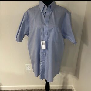 Geoffrey Beene Sky Blue Button Down Shirt